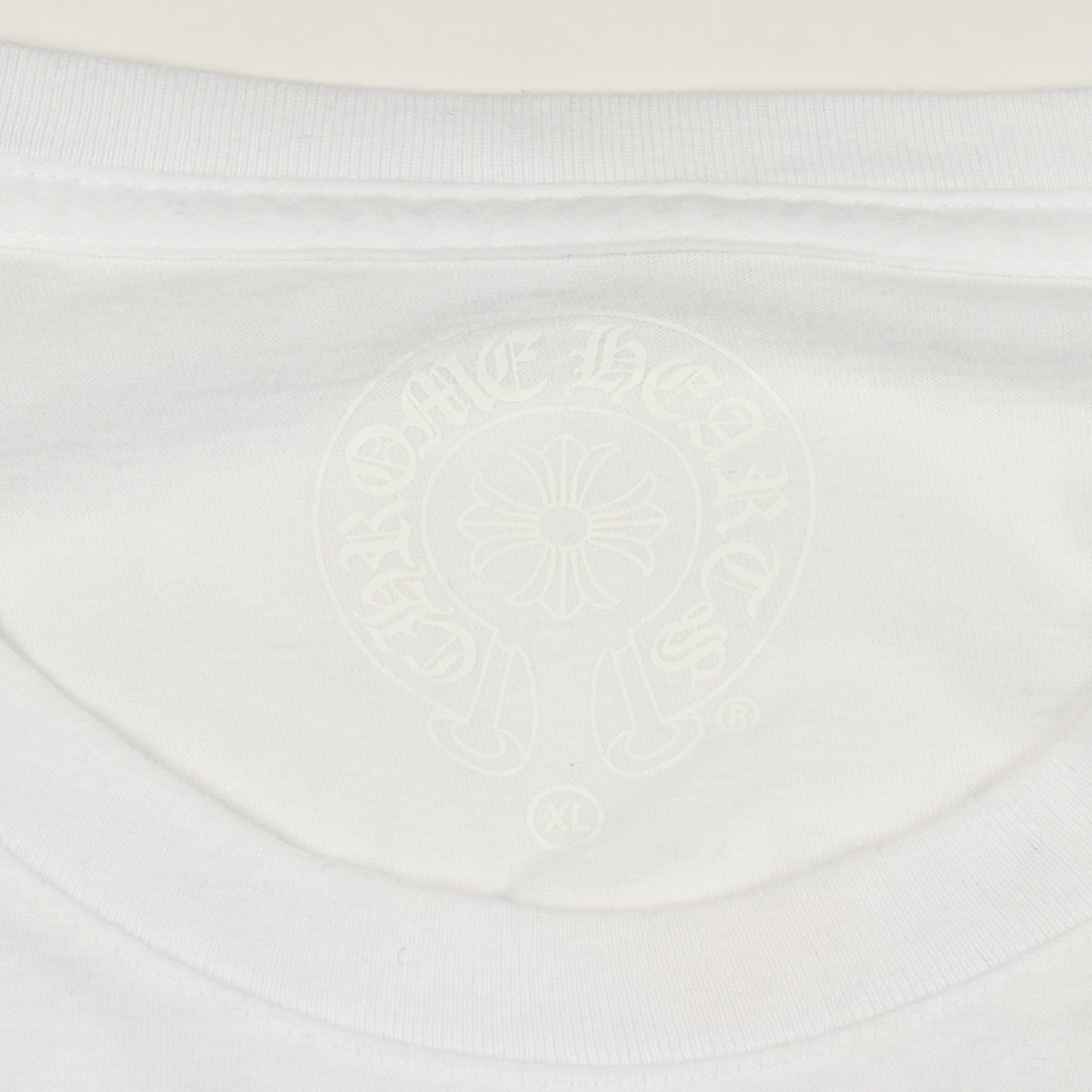 セメタリークロス 長袖Tシャツ コットン ホワイト クロムハーツ トップス Chrome Hearts