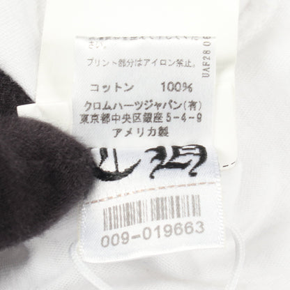 セメタリークロス 長袖Tシャツ コットン ホワイト クロムハーツ トップス Chrome Hearts