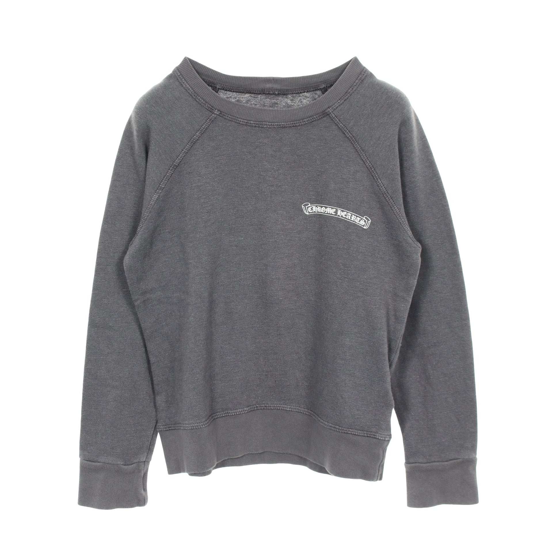 Chrome Hearts × MATTY BOY キッズ スウェットシャツ コットン グレー クロムハーツ トップス Chrome Hearts