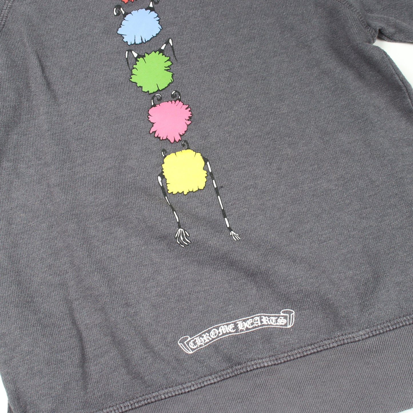 Chrome Hearts × MATTY BOY キッズ スウェットシャツ コットン グレー クロムハーツ トップス Chrome Hearts