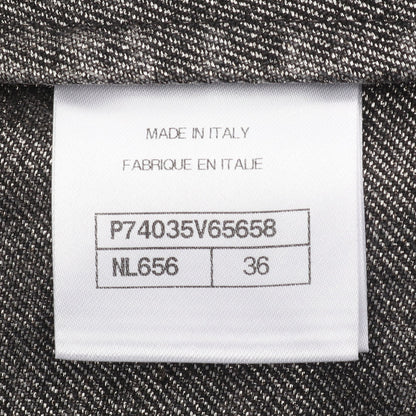 ココマーク No.5 デニムスカート コットン グレー シャネル ボトムス CHANEL