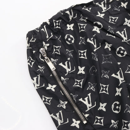 モノグラム ショートパンツ イージーパンツ ナイロン ブラック ホワイト ルイヴィトン ボトムス LOUIS VUITTON