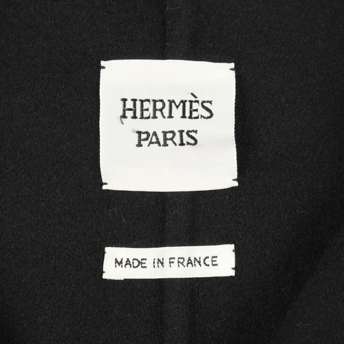 ダブルフェイス ロング ジレ カシミヤ ネイビー エルメス トップス HERMES