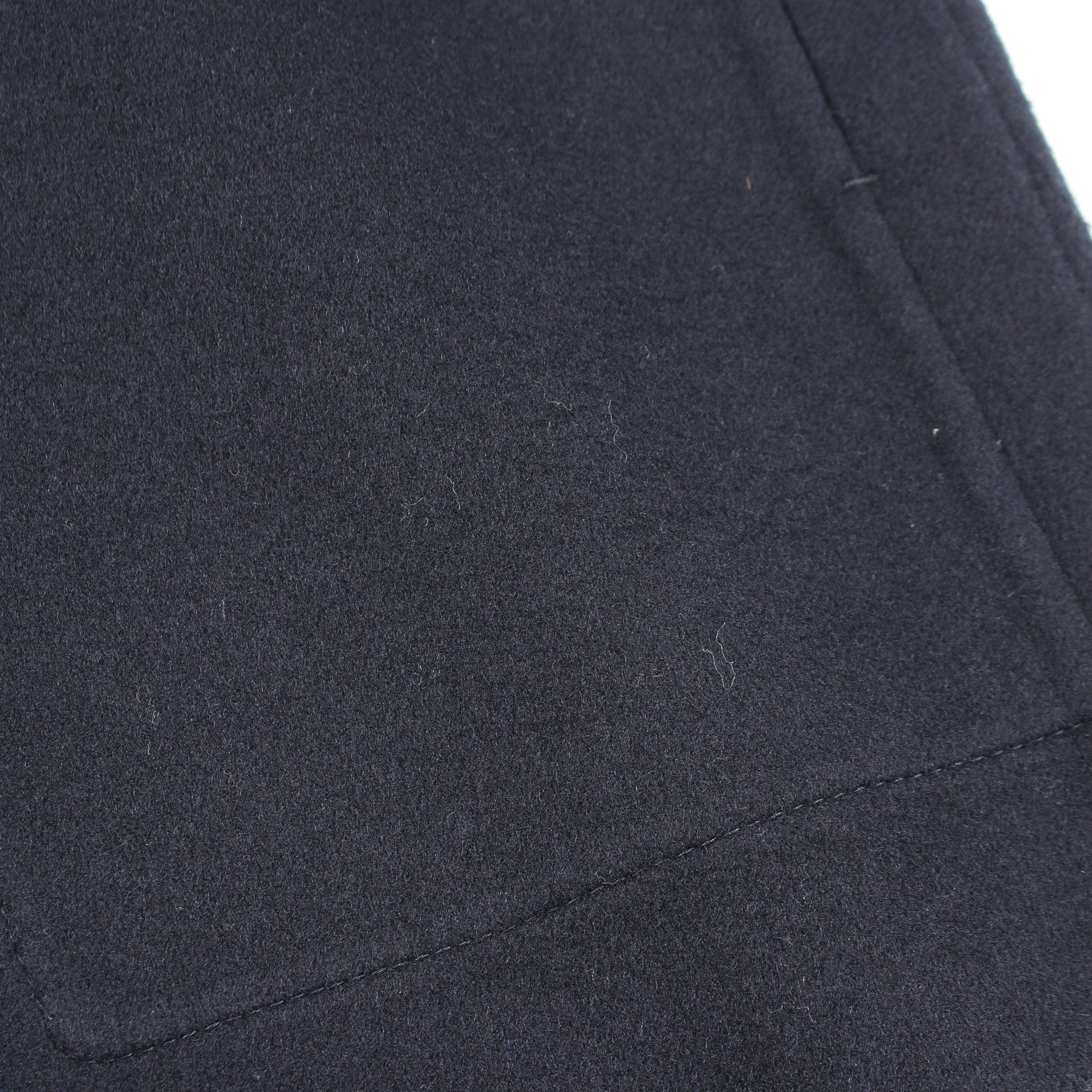 ダブルフェイス ロング ジレ カシミヤ ネイビー エルメス – RECLO