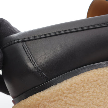 厚底 ローファー レザー ブラック エルメス シューズ HERMES