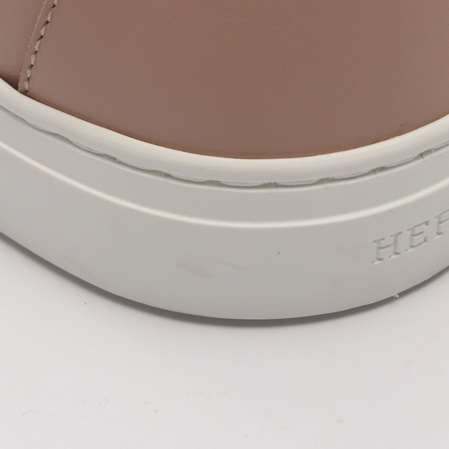 Game ゲーム ケリーバックル スリッポン スニーカー レザー ピンクベージュ エルメス シューズ HERMES