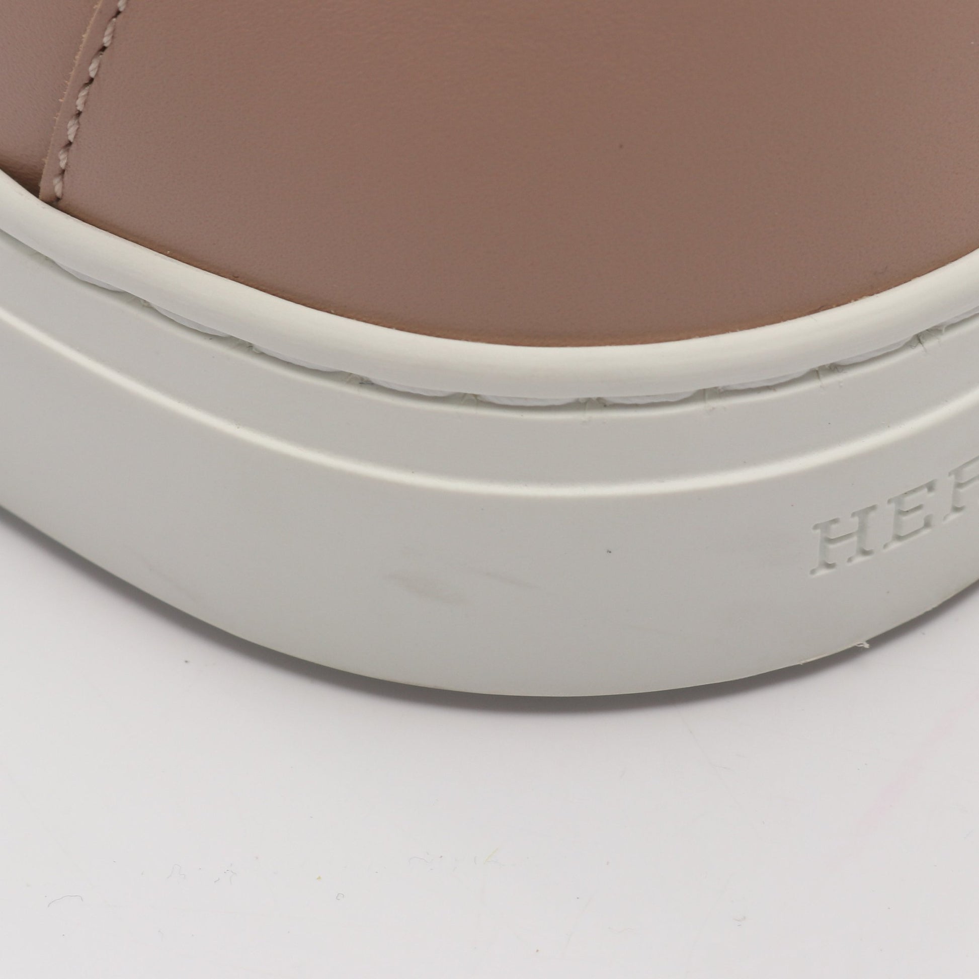 Game ゲーム ケリーバックル スリッポン スニーカー レザー ピンクベージュ エルメス シューズ HERMES