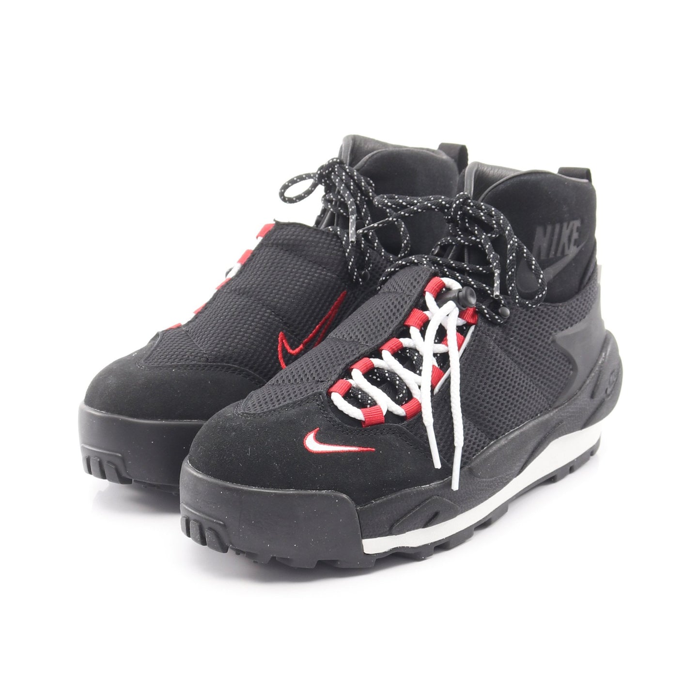 NIKE × Saca Magmascape ハイカットスニーカー ファブリック スエード ブラック ナイキ シューズ NIKE