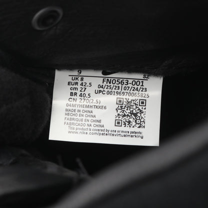 NIKE × Saca Magmascape ハイカットスニーカー ファブリック スエード ブラック ナイキ シューズ NIKE