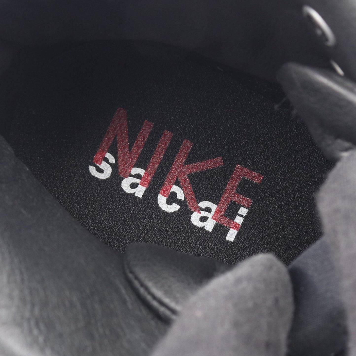 NIKE × Saca Magmascape ハイカットスニーカー ファブリック スエード ブラック ナイキ シューズ NIKE