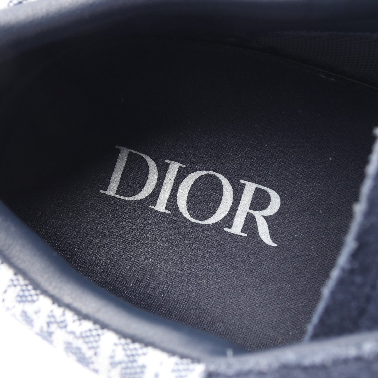 B33 オブリーク スニーカー キャンバス スエード ネイビー ディオール シューズ DIOR