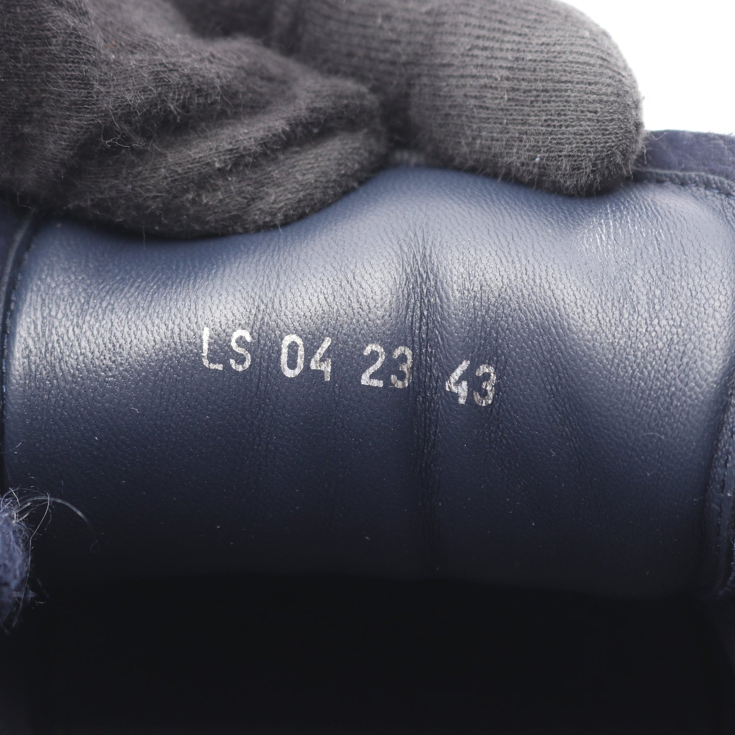 B33 オブリーク スニーカー キャンバス スエード ネイビー ディオール シューズ DIOR