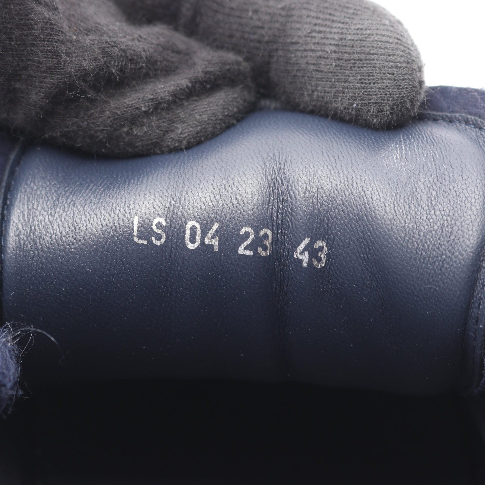 B33 オブリーク スニーカー キャンバス スエード ネイビー ディオール シューズ DIOR