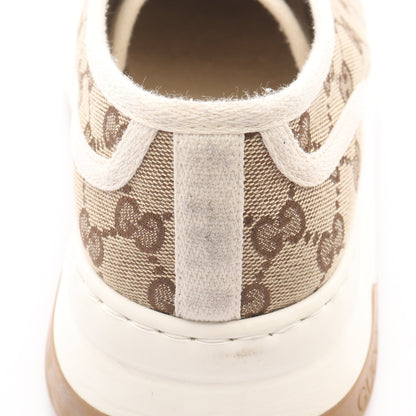 グッチ テニス 1977 GGキャンバス スニーカー キャンバス ベージュ オフホワイト グッチ シューズ GUCCI
