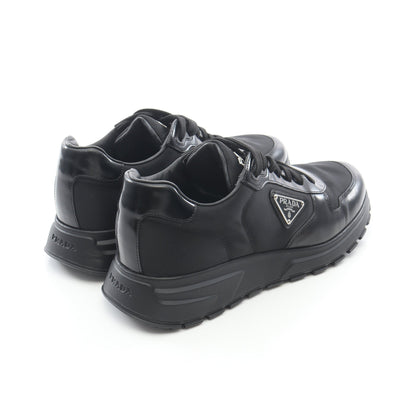 Re-Nylon スニーカー ナイロン レザー ブラック プラダ シューズ PRADA