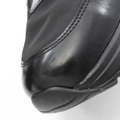 Re-Nylon スニーカー ナイロン レザー ブラック プラダ シューズ PRADA