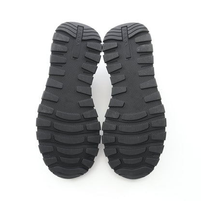 Re-Nylon スニーカー ナイロン レザー ブラック プラダ シューズ PRADA