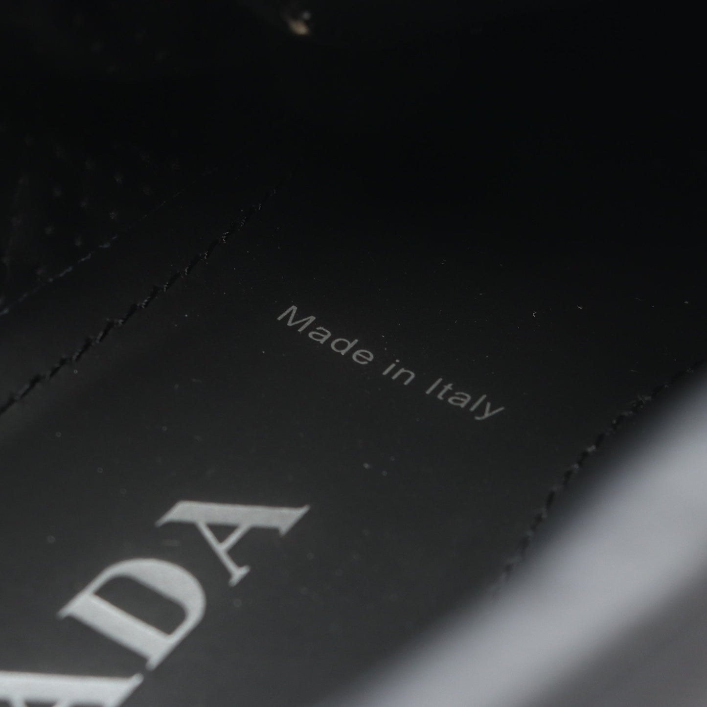 Re-Nylon スニーカー ナイロン レザー ブラック プラダ シューズ PRADA