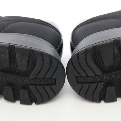 Re-Nylon スニーカー ナイロン レザー ブラック プラダ シューズ PRADA