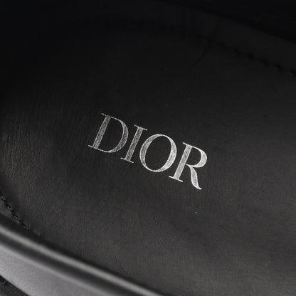 オブリーク エクスプローラー ローファー レザー キャンバス ブラック ネイビー ディオール シューズ DIOR