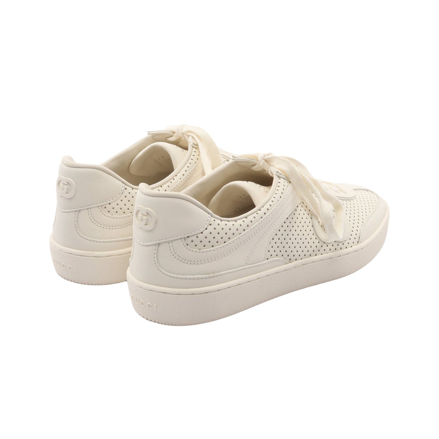 G75 スニーカー レザー ホワイト グッチ シューズ GUCCI