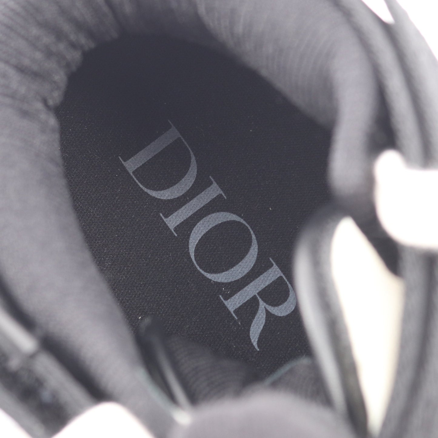 B27 オブリーク ハイカットスニーカー レザー キャンバス ブラック ネイビー ベージュ ディオール シューズ DIOR