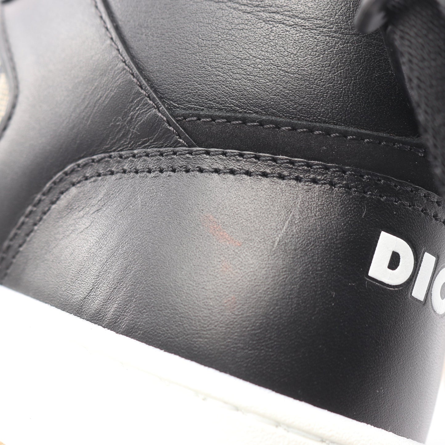 B27 オブリーク ハイカットスニーカー レザー キャンバス ブラック ネイビー ベージュ ディオール シューズ DIOR