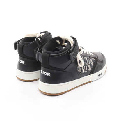 B27 オブリーク ハイカットスニーカー レザー キャンバス ブラック ネイビー ベージュ ディオール シューズ DIOR