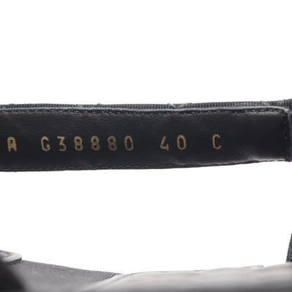 ココマーク サンダル ファブリック ブラック シャネル シューズ CHANEL