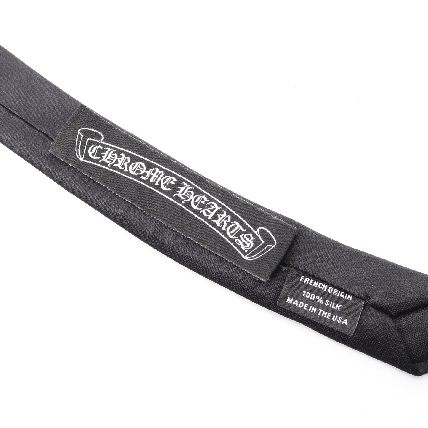 CHプラス ネクタイ シルク ブラック クロムハーツ 財布・小物 Chrome Hearts