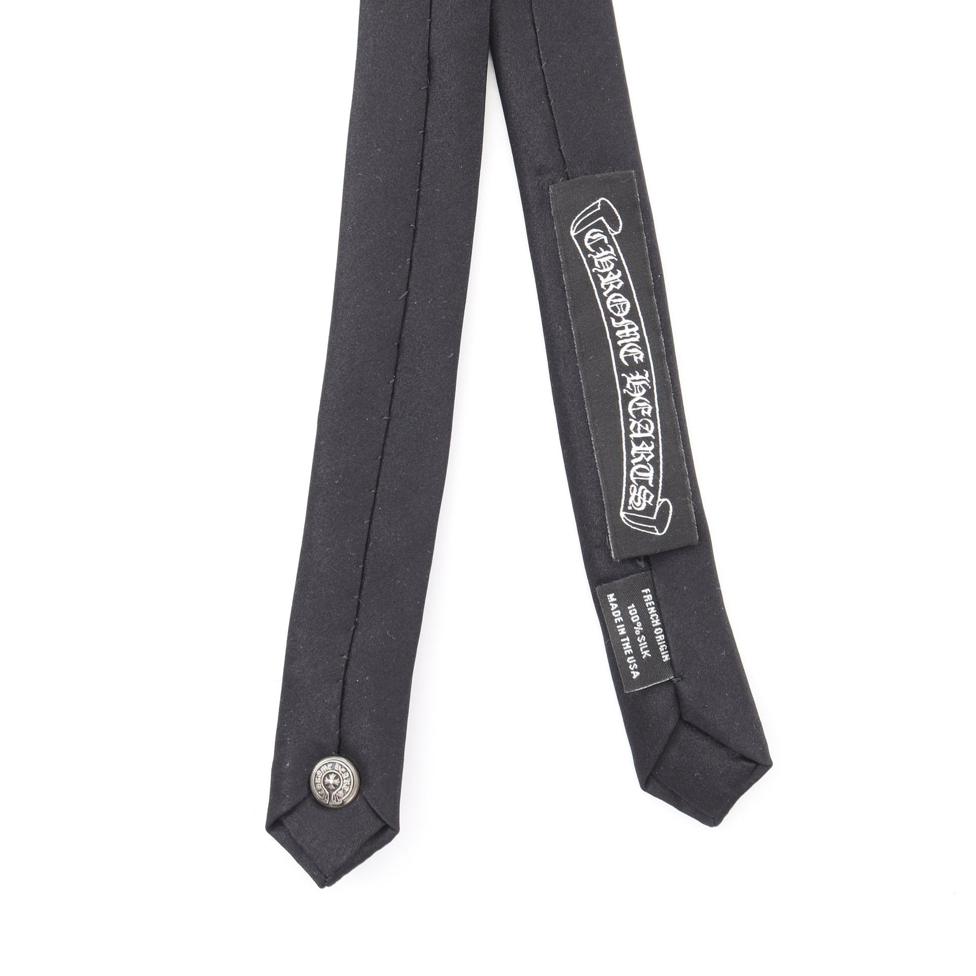CHプラス ネクタイ シルク ブラック クロムハーツ 財布・小物 Chrome Hearts