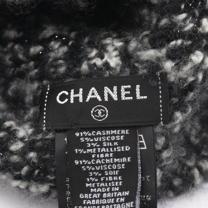 ココマーク ニット帽 ビーニー カシミヤ ブラック シャネル 財布・小物 CHANEL