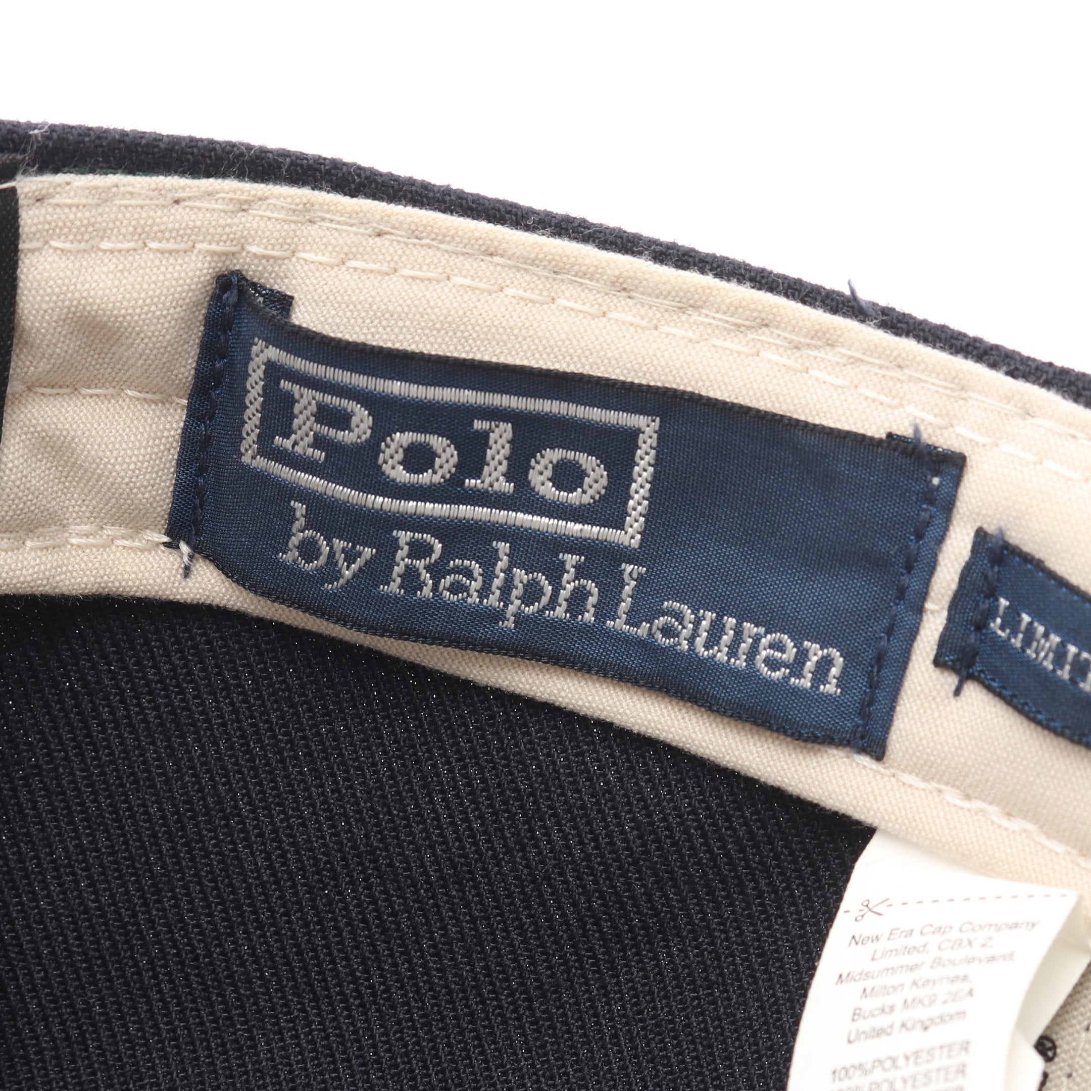 Polo Ralph Lauren × NEW ERA キャップ 帽子 コットン ダークネイビー