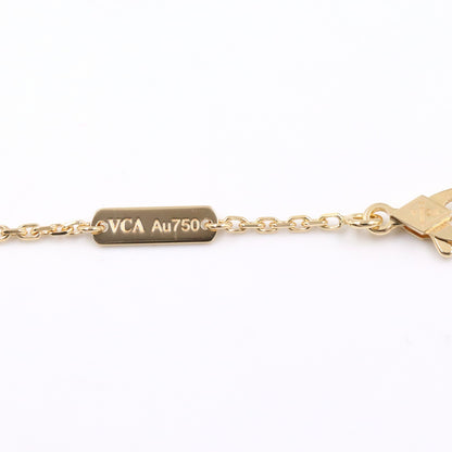 ヴィンテージアルハンブラ マザーオブパール ネックレス ネックレス K18YG マザーオブパール イエローゴールド ホワイト ヴァンクリーフアンドアーペル アクセサリー Van Cleef & Arpels