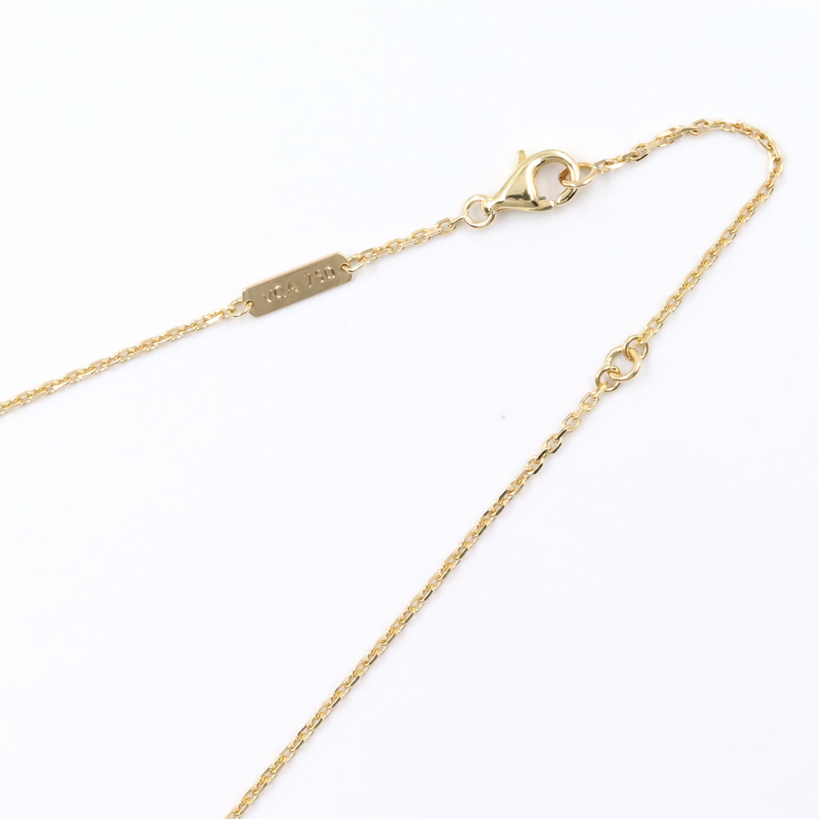 オニキス　アルハンブラ　ネックレス ヴィンテージ アルハンブラ ペンダント 18K イエローゴールド