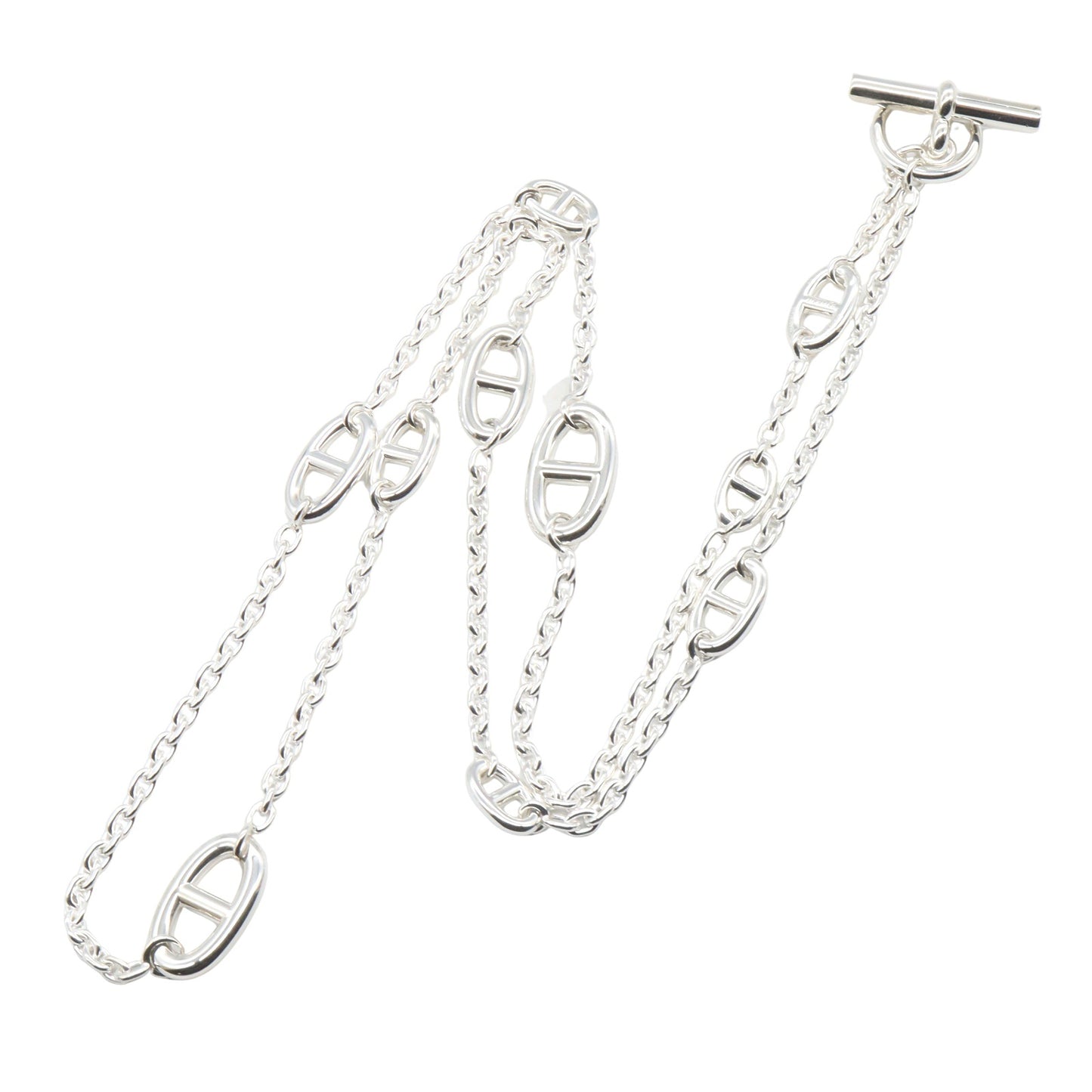 ファランドール 80 ネックレス ネックレス SV925 シルバー エルメス アクセサリー HERMES