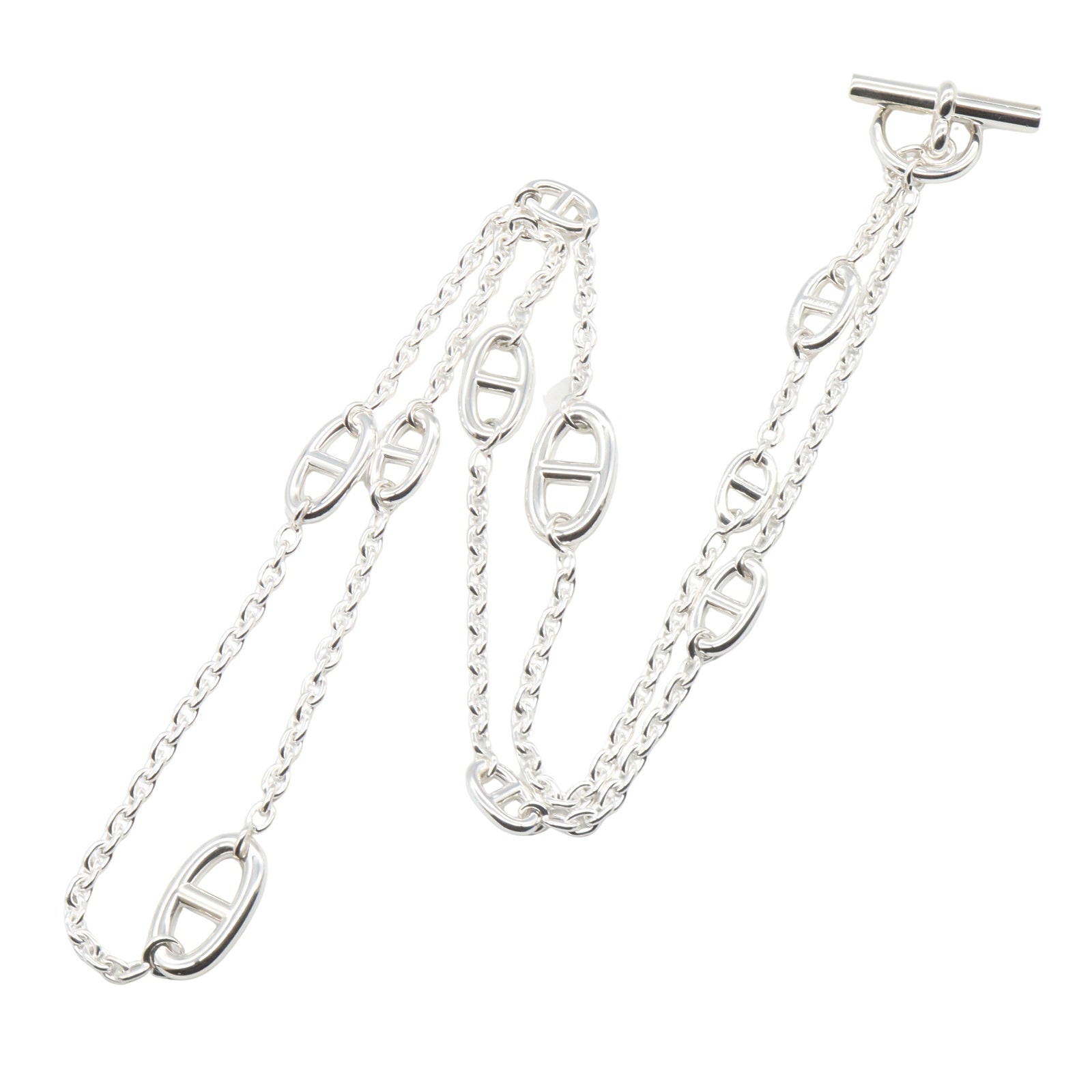 ファランドール 80 ネックレス ネックレス SV925 シルバー エルメス アクセサリー HERMES