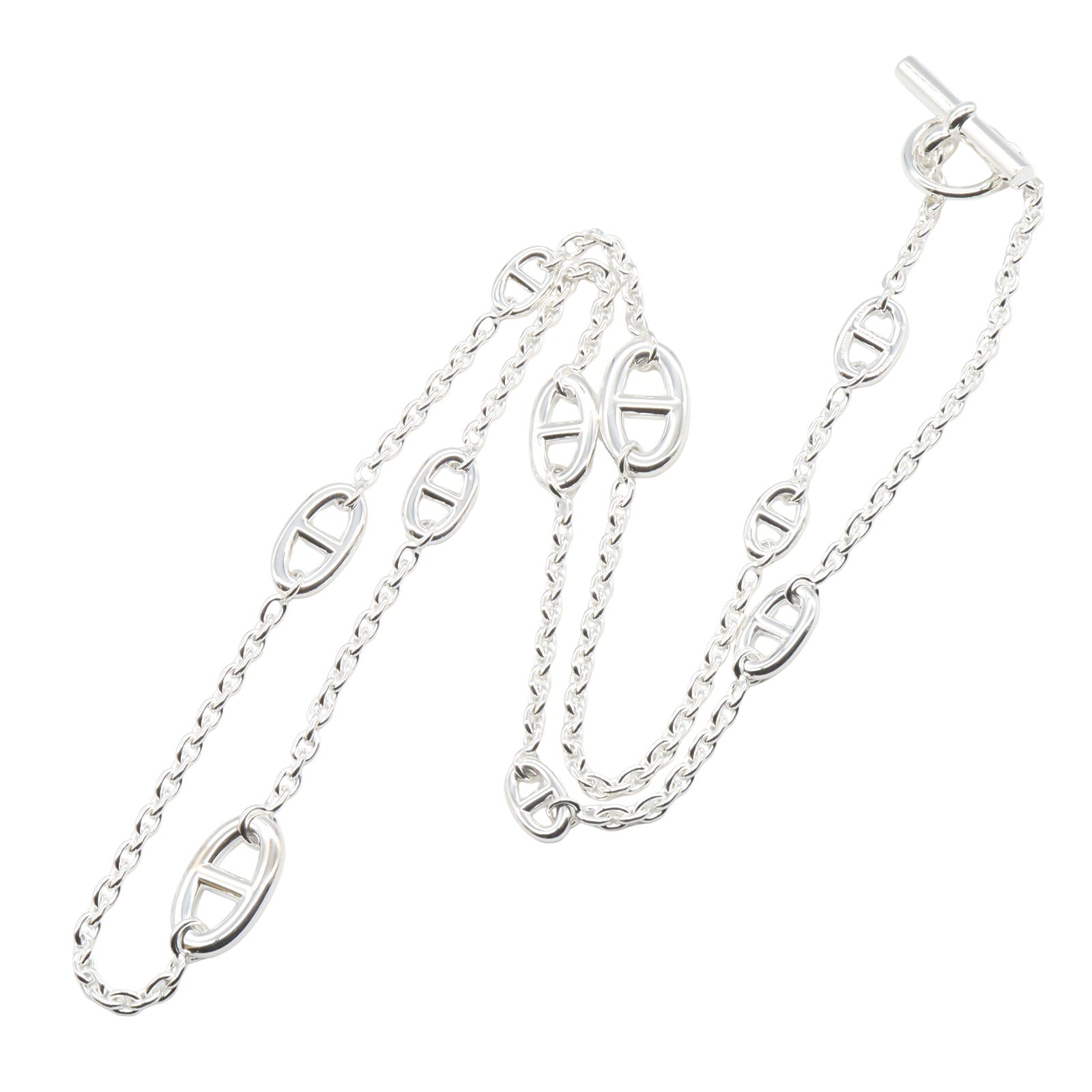 ファランドール 80 ネックレス ネックレス SV925 シルバー エルメス アクセサリー HERMES