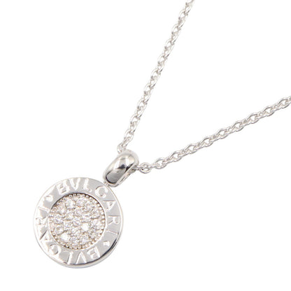 ブルガリブルガリ ダイヤ ネックレス ネックレス K18WG ダイヤモンド ホワイトゴールド クリア ブルガリ アクセサリー BVLGARI