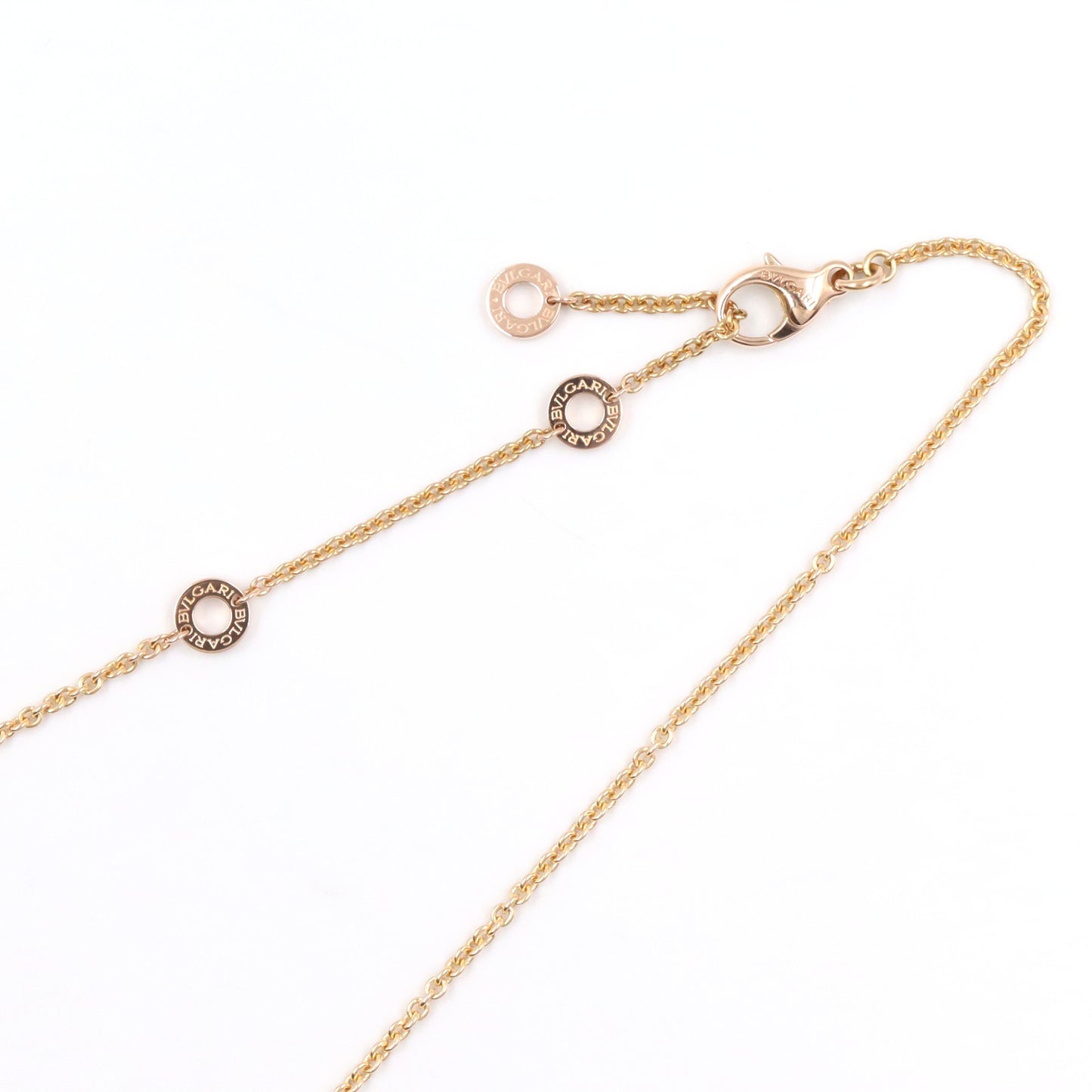 B-zero1 ビーゼロワン デザインレジェンド ダイヤ ネックレス ネックレス K18PG ダイヤモンド ピンクゴールド クリア ブルガリ アクセサリー BVLGARI