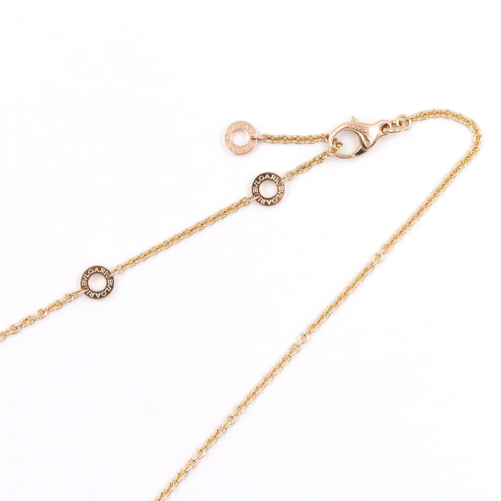 B-zero1 ビーゼロワン デザインレジェンド ダイヤ ネックレス ネックレス K18PG ダイヤモンド ピンクゴールド クリア ブルガリ アクセサリー BVLGARI