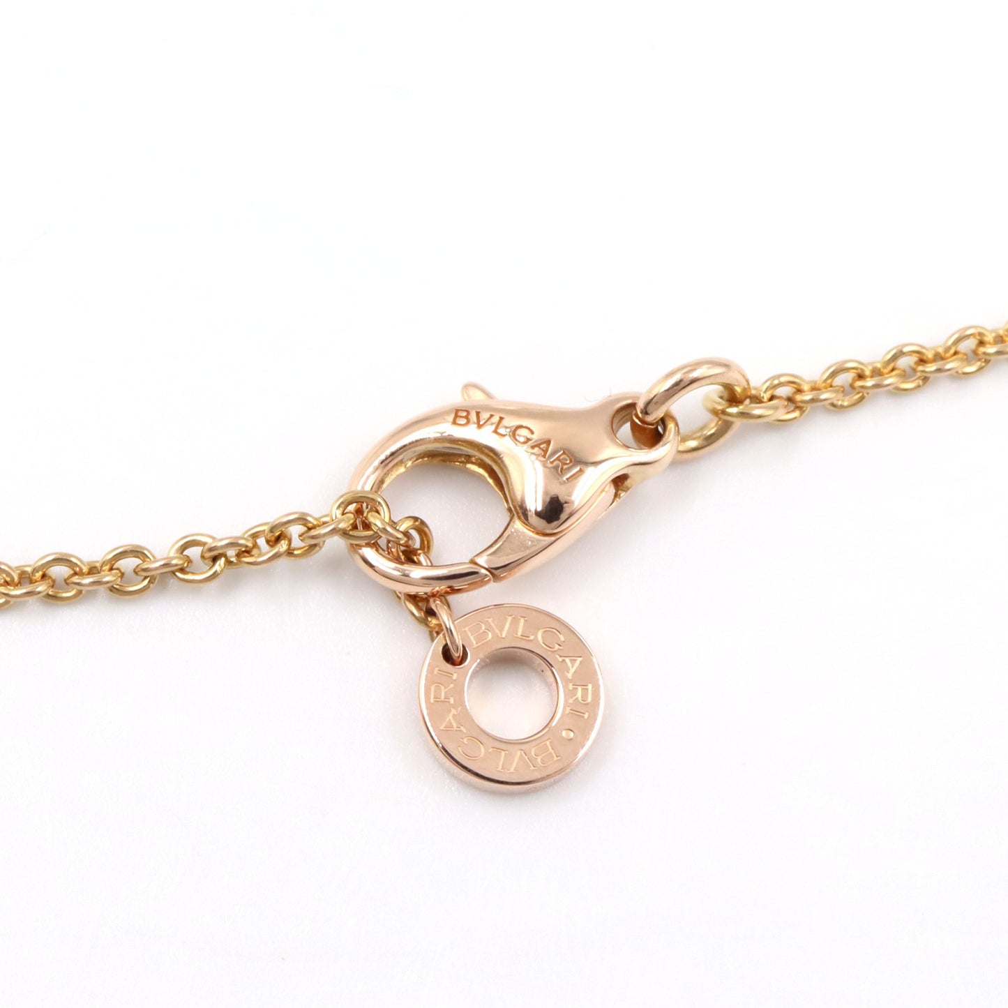 B-zero1 ビーゼロワン デザインレジェンド ダイヤ ネックレス ネックレス K18PG ダイヤモンド ピンクゴールド クリア ブルガリ アクセサリー BVLGARI