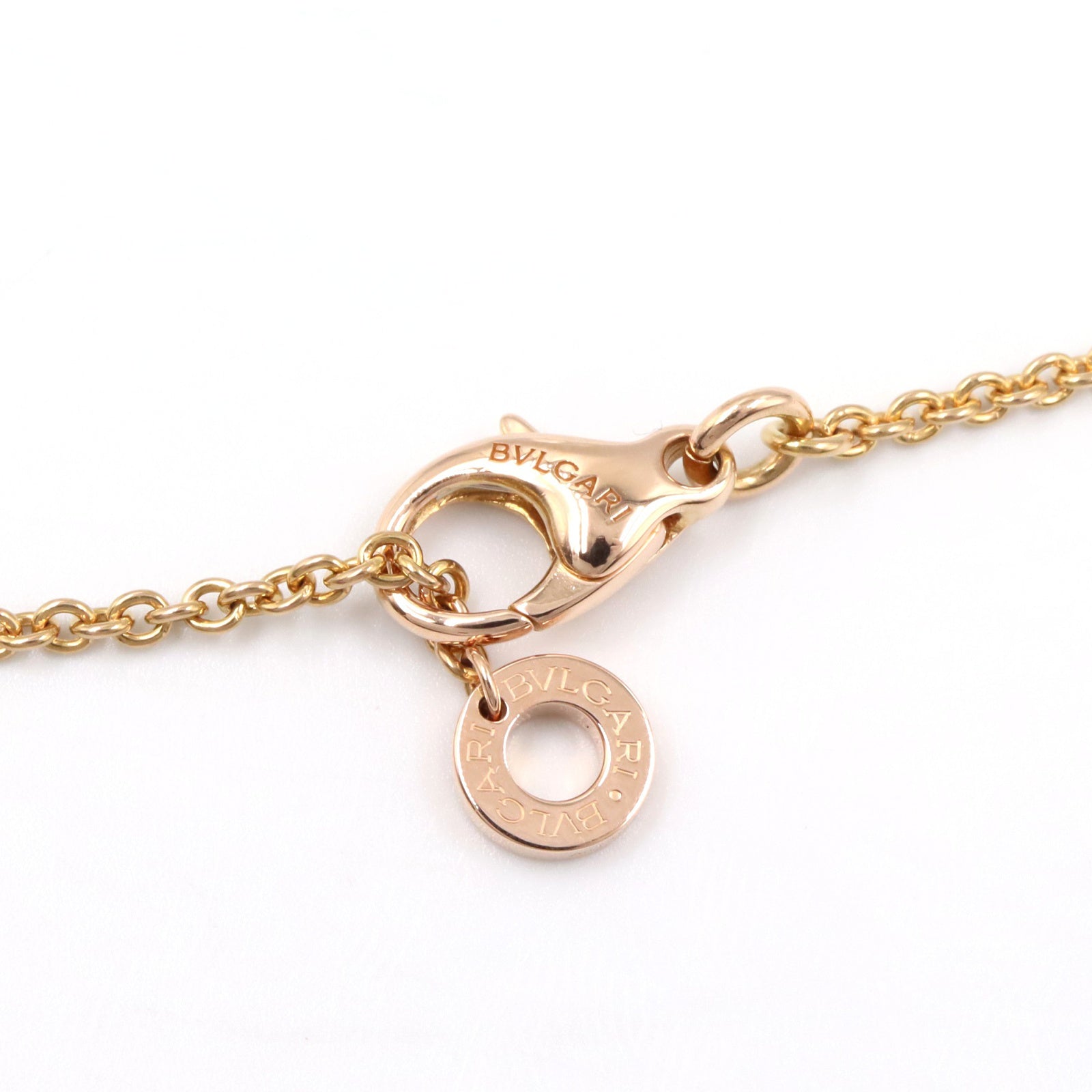 B-zero1 ビーゼロワン デザインレジェンド ダイヤ ネックレス ネックレス K18PG ダイヤモンド ピンクゴールド クリア ブルガリ アクセサリー BVLGARI