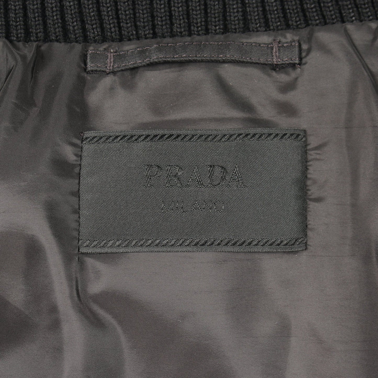 Re-Nylon ブルゾン ボンバージャケット ナイロン ブラック プラダ アウター PRADA