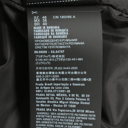 Re-Nylon ブルゾン ボンバージャケット ナイロン ブラック プラダ アウター PRADA