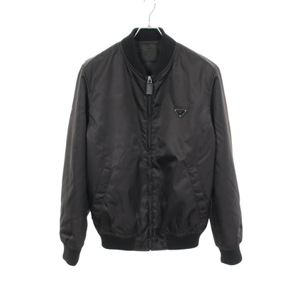 Re-Nylon ブルゾン ボンバージャケット ナイロン ブラック プラダ アウター PRADA