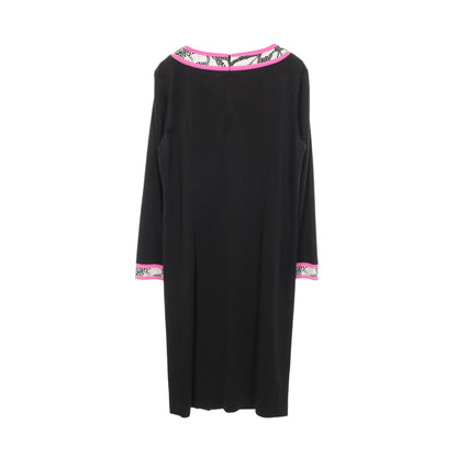 ワンピース ブラック ピンク レオナールファッション ワンピース LEONARD FASHION
