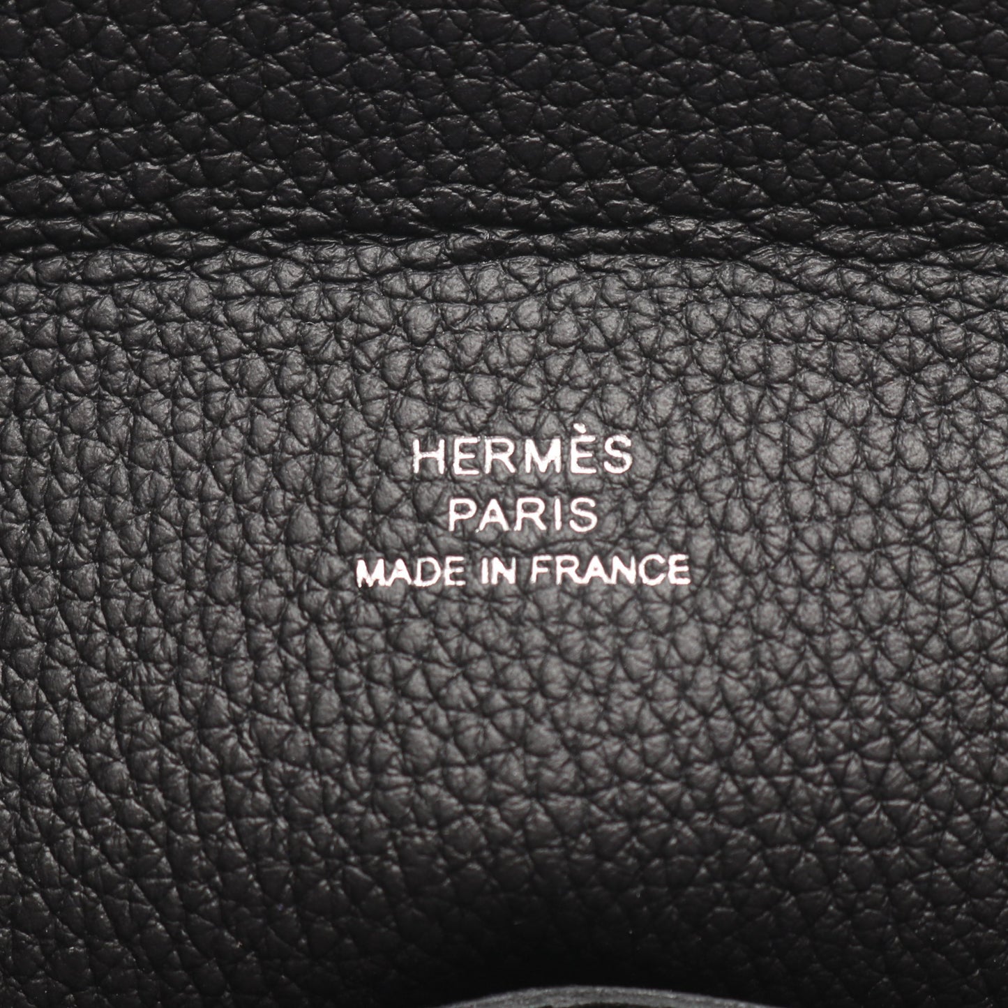 ヴィド ポッシュ ショルダーバッグ トゴ ブラック シルバー金具 B刻印 エルメス バッグ HERMES