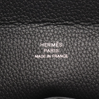 ヴィド ポッシュ ショルダーバッグ トゴ ブラック シルバー金具 B刻印 エルメス バッグ HERMES