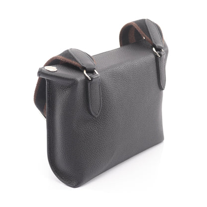 ヴィド ポッシュ ショルダーバッグ トゴ ブラック シルバー金具 B刻印 エルメス バッグ HERMES